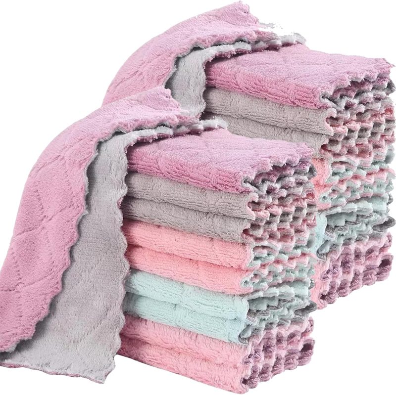 Modern Threads - Spun Loft 6-Piece 100% Combed Cotton Towel Set - Bath Towels, Hand Towels, & Washcloths - Super Absorbent & Quick Dry - 600 GSM - Soft & Plush, Blush 