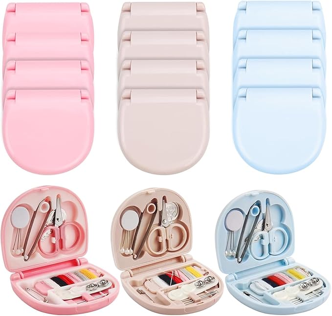 Beauty Power 9 in 1 Professional Manicure Pedicure Set - Stainless Steel Nail Clippers, Nano File, Cuticle Nipper, Scissors, Tweezers, Travel PU Leather Case for Men & Women - Gift Idea - Pink 