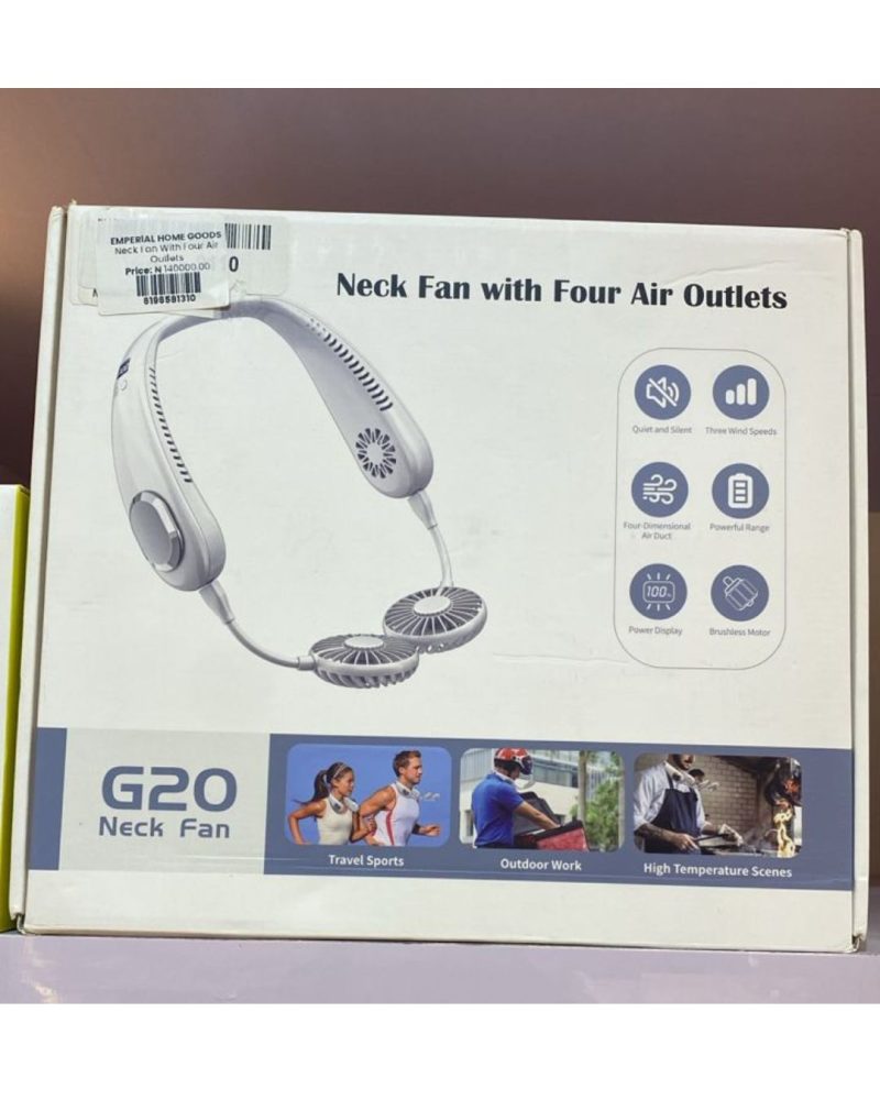 G20 Neck Fan, With Four Air Outlets