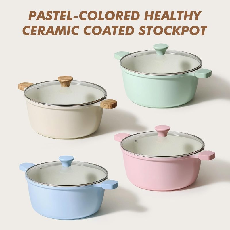 Authentic kitchen ceramic cooking pot medium