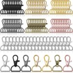 PAXCOO 990PCS Keychain Making Kit, Keychain Craft Supplies Including Key Chain Hooks, Lobster Clasps, Key Rings and Jump Rings for Key Chain Making and Jewelry Making