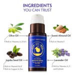 Dry Cracked Heels Repair | Organic Foot Cream for Dry Feet & Callus with Jojoba, Lavender, Almond, Olive & Vitamin E Oil | Natural Foot Balm & Moisturizer for Skin | Hydrating Foot Treatment | 3.4 oz